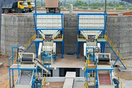 Primary Section of Jaw Crusher