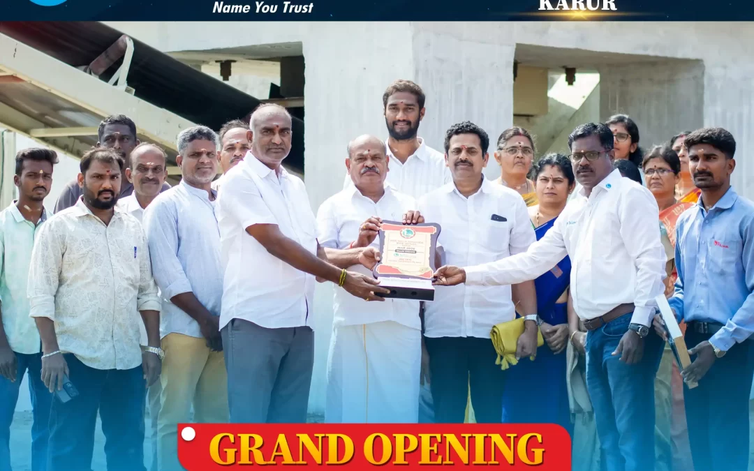 Pralcka Inaugurates 300 TPH Stone Crushing Plant in Karur